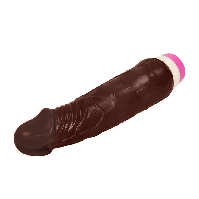 BAILE - WAVES OF PLEASURE VIBRATOR 19.5 CM MULATO - Amore24