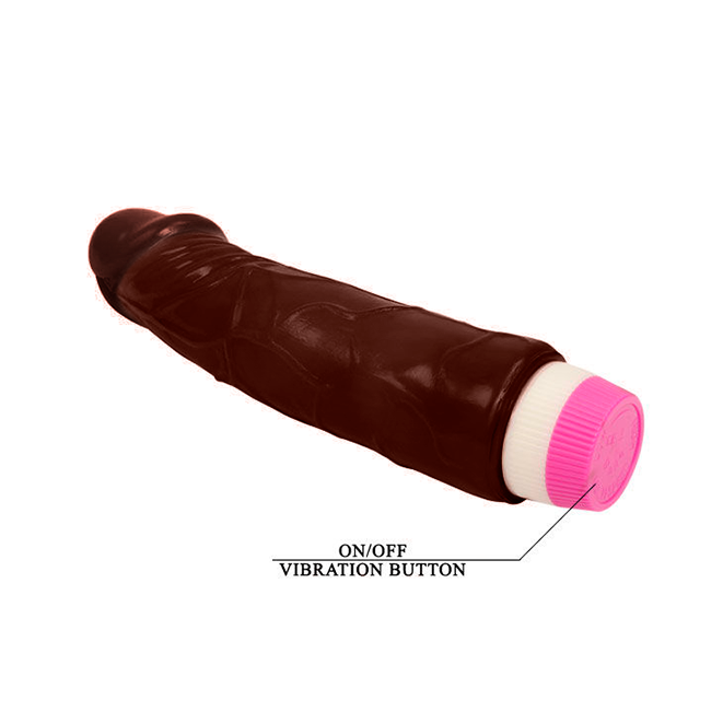 BAILE - WAVES OF PLEASURE VIBRATOR 19.5 CM MULATO - Amore24