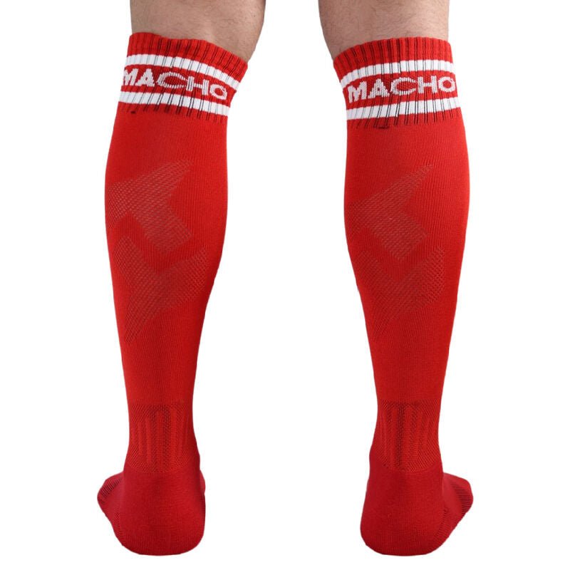 MACHO - LONG SOCKS ONE SIZE BLUE - Amore24