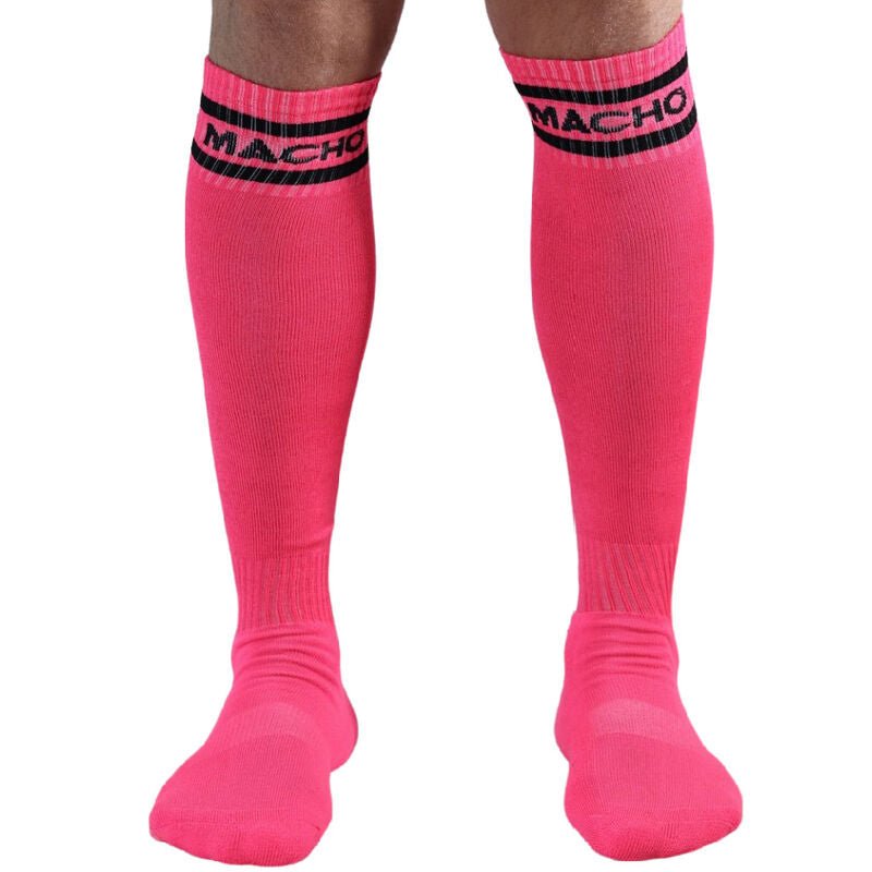 MACHO - LONG SOCKS ONE SIZE BLUE - Amore24