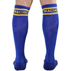 MACHO - LONG SOCKS ONE SIZE BLUE - Amore24