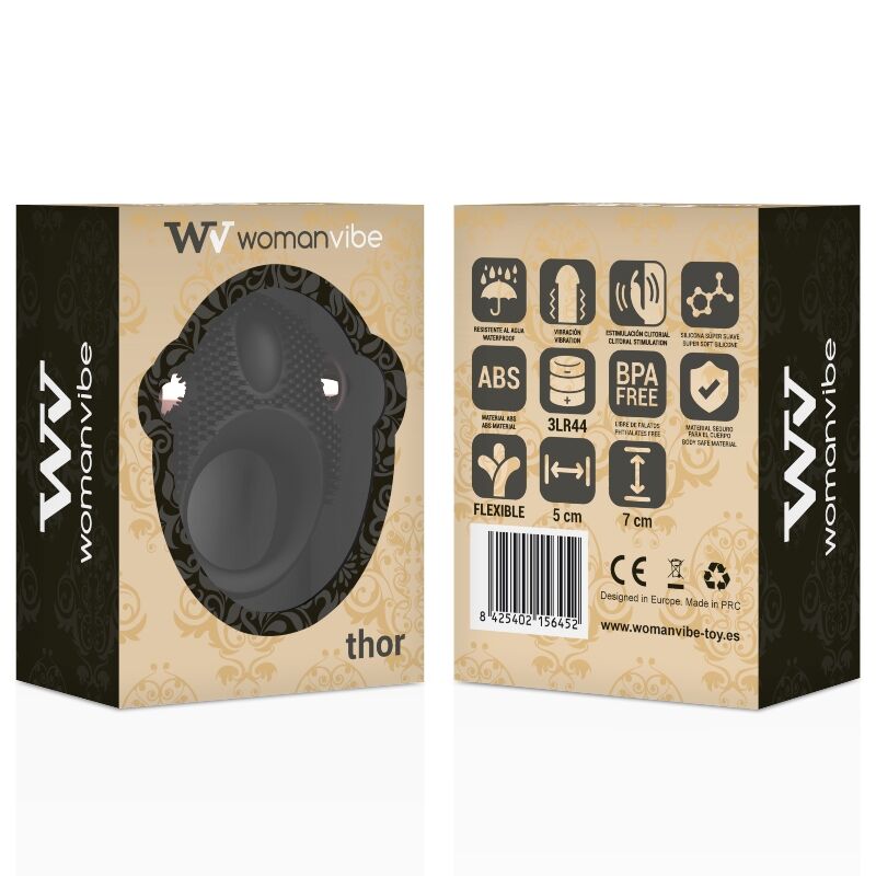 WOMANVIBE - THOR SILICONE VIBRATOR RING - Amore24