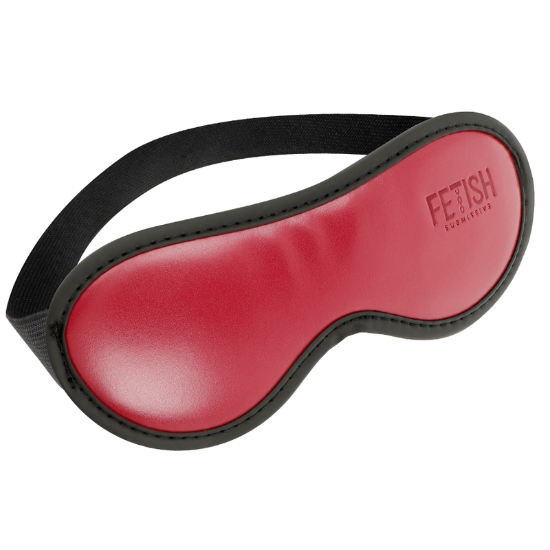 FETISH SUBMISSIVE DARK ROOM - VEGAN LEATHER MASK WITH NEOPRENE LINING - Amore24