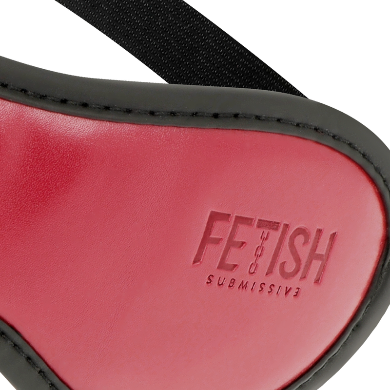 FETISH SUBMISSIVE DARK ROOM - VEGAN LEATHER MASK WITH NEOPRENE LINING - Amore24