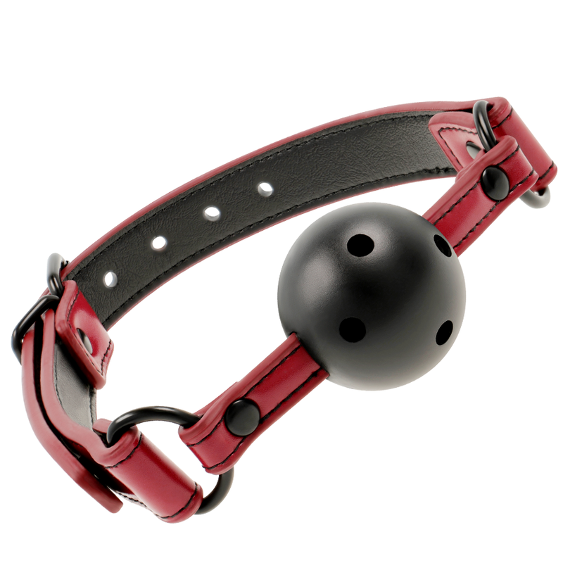 FETISH SUBMISSIVE DARK ROOM - BREATHABLE GAG - Amore24