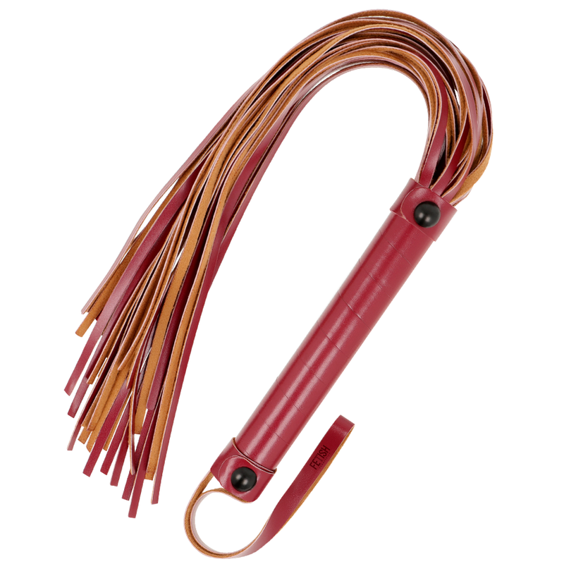 FETISH SUBMISSIVE DARK ROOM - VEGAN LEATHER WHIP - Amore24