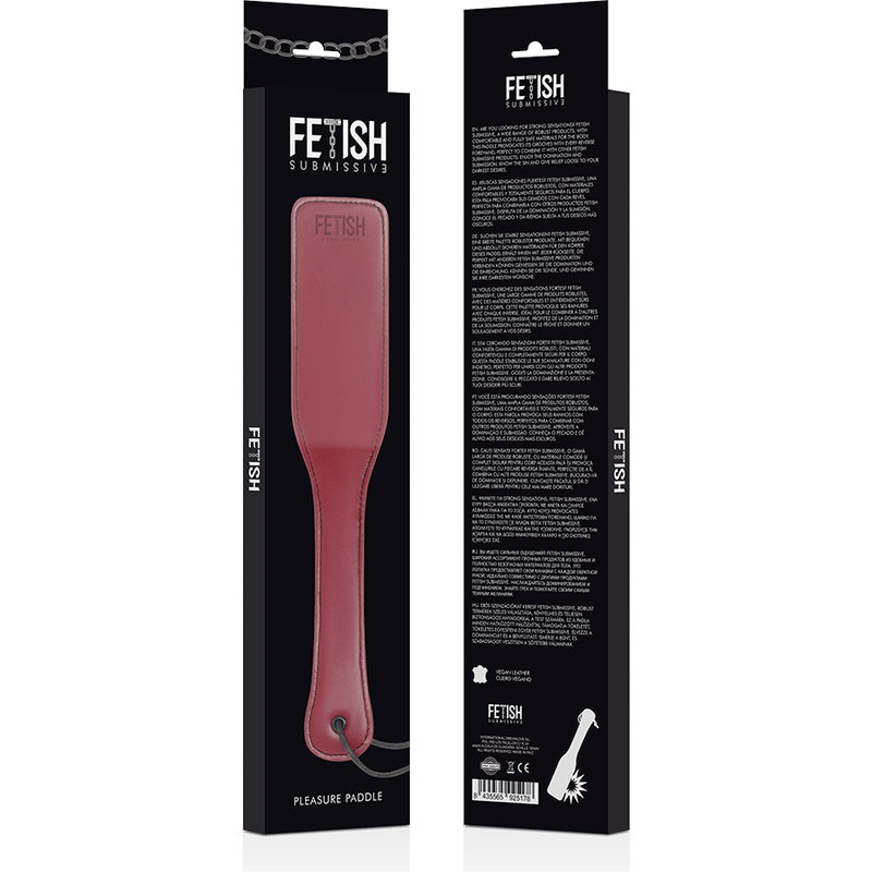 FETISH SUBMISSIVE DARK ROOM - VEGAN LEATHER WHIP - Amore24