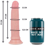 ROCKARMY - HARNESS + LIQUID SILICONE DILDO PREMIUM AVENGER 19 CM -O- 3.98 CM - Amore24