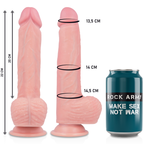 ROCKARMY - HARNESS + LIQUID SILICONE VIBRATOR PREMIUM APACHE REMOTE CONTROL 20.5 CM -O- 4.62 CM - Amore24