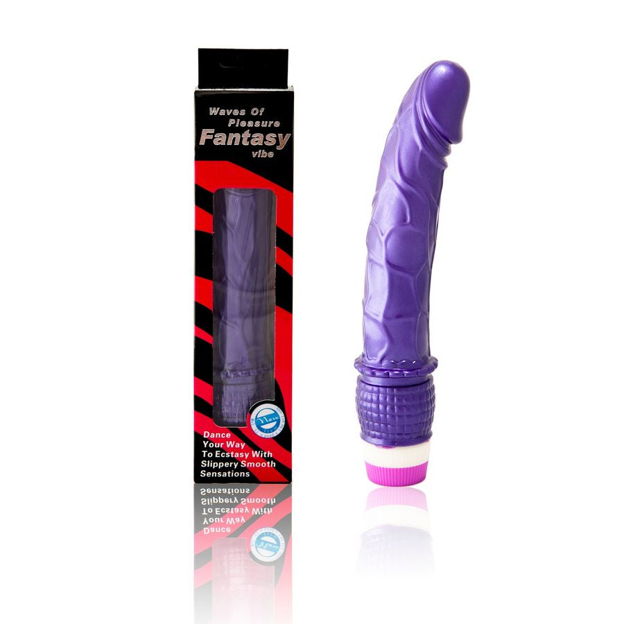 BAILE - WAVES OF PLEASURE VIBRATOR 23 CM PURPLE - Amore24