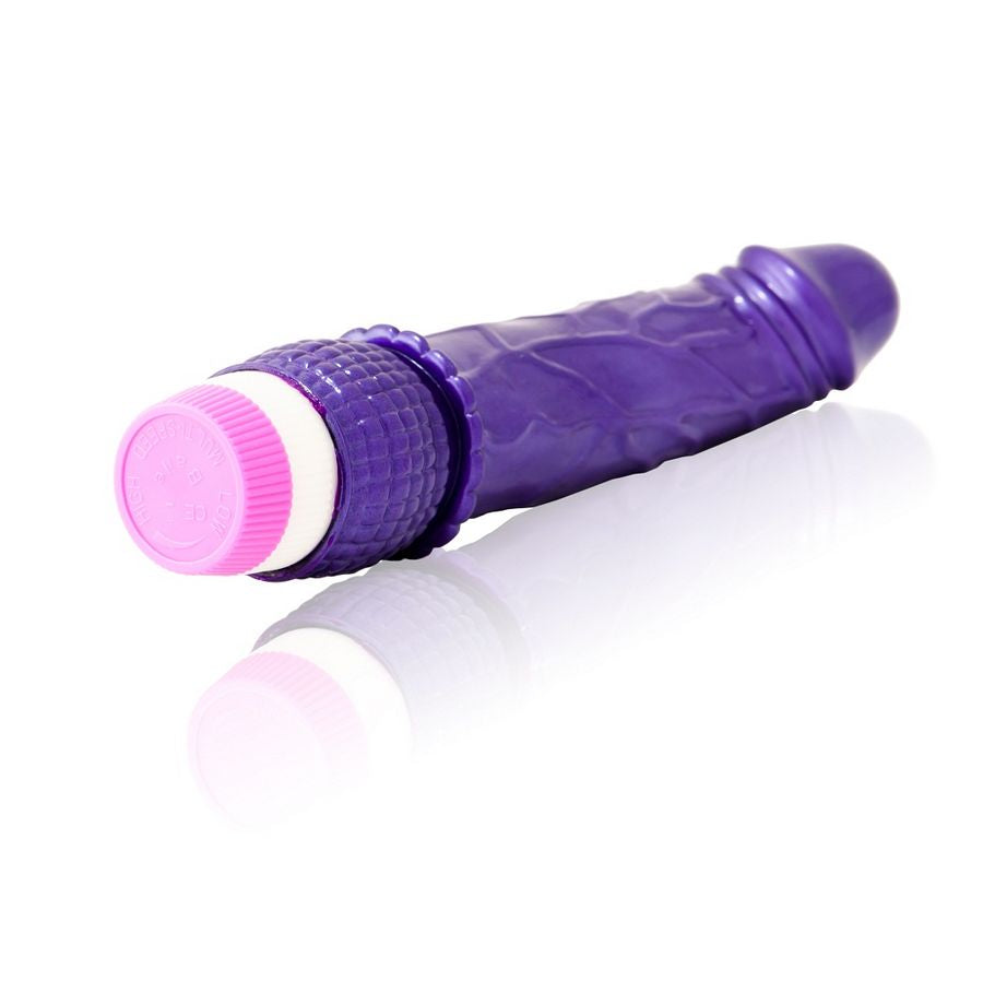 BAILE - WAVES OF PLEASURE VIBRATOR 23 CM PURPLE - Amore24