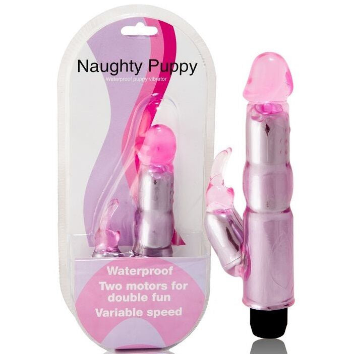 BAILE - VIBRATOR WITH ADJUSTABLE PINK STIMULATOR - Amore24