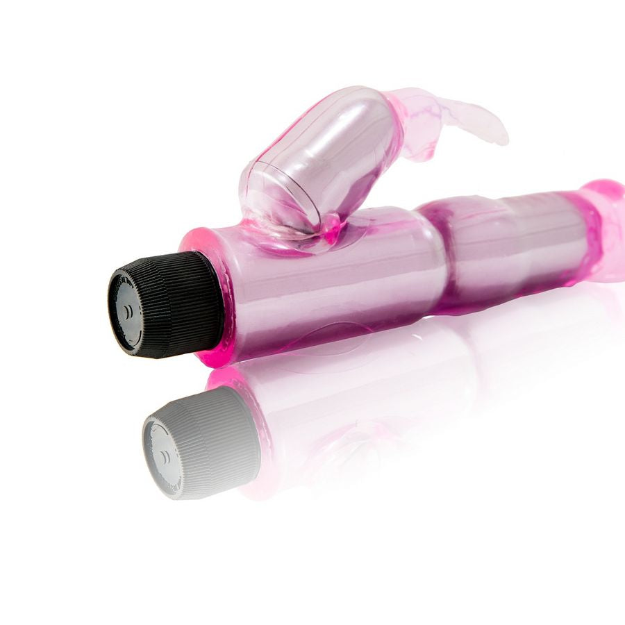 BAILE - VIBRATOR WITH ADJUSTABLE PINK STIMULATOR - Amore24