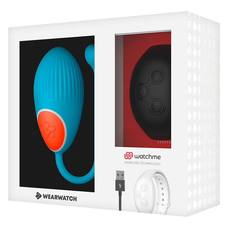 WEARWATCH - WATCHME TECHNOLOGY REMOTE CONTROL EGG BLUE / JET - Amore24