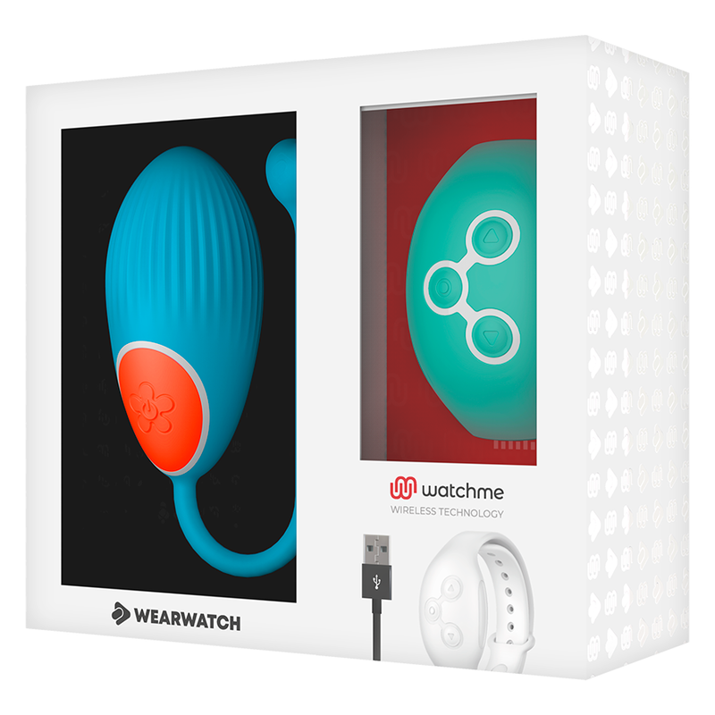 WEARWATCH - WATCHME TECHNOLOGY REMOTE CONTROL EGG BLUE / AQUAMARINE - Amore24