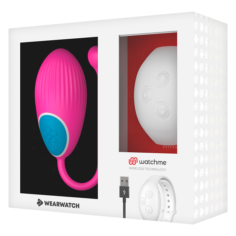 WEARWATCH - WATCHME TECHNOLOGY REMOTE CONTROL EGG FUCHSIA / NIVEO - Amore24