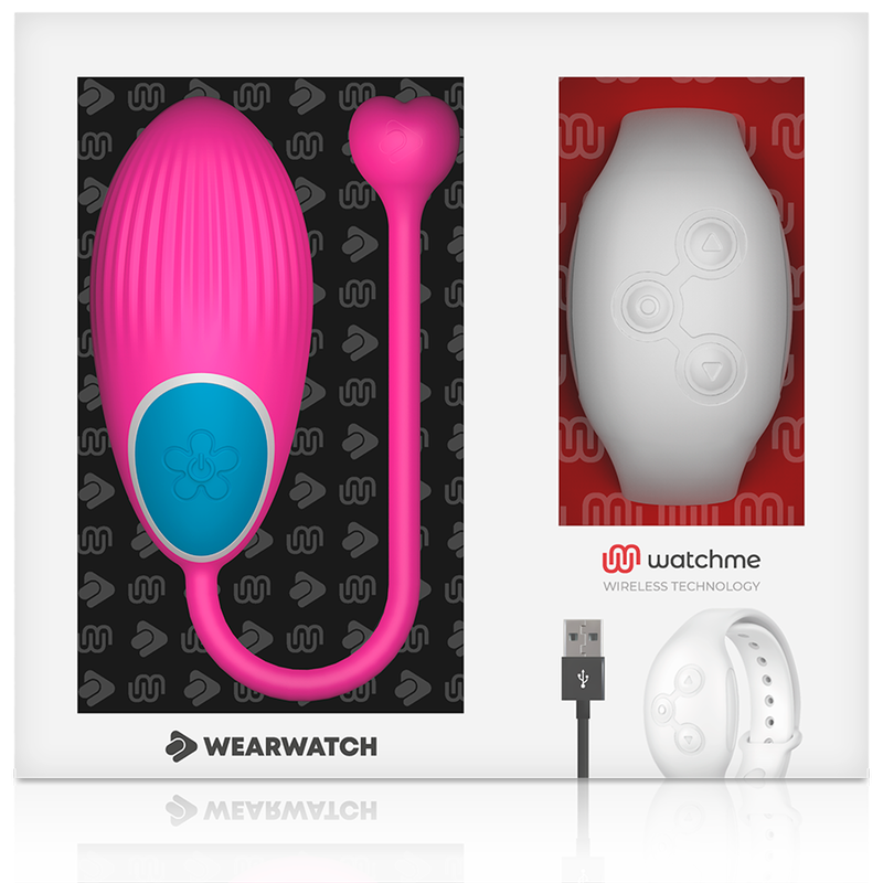WEARWATCH - WATCHME TECHNOLOGY REMOTE CONTROL EGG FUCHSIA / NIVEO - Amore24
