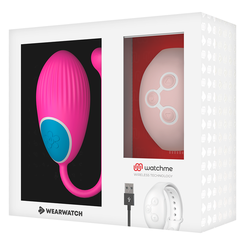 WEARWATCH - WATCHME TECHNOLOGY REMOTE CONTROL EGG FUCHSIA / PINK - Amore24