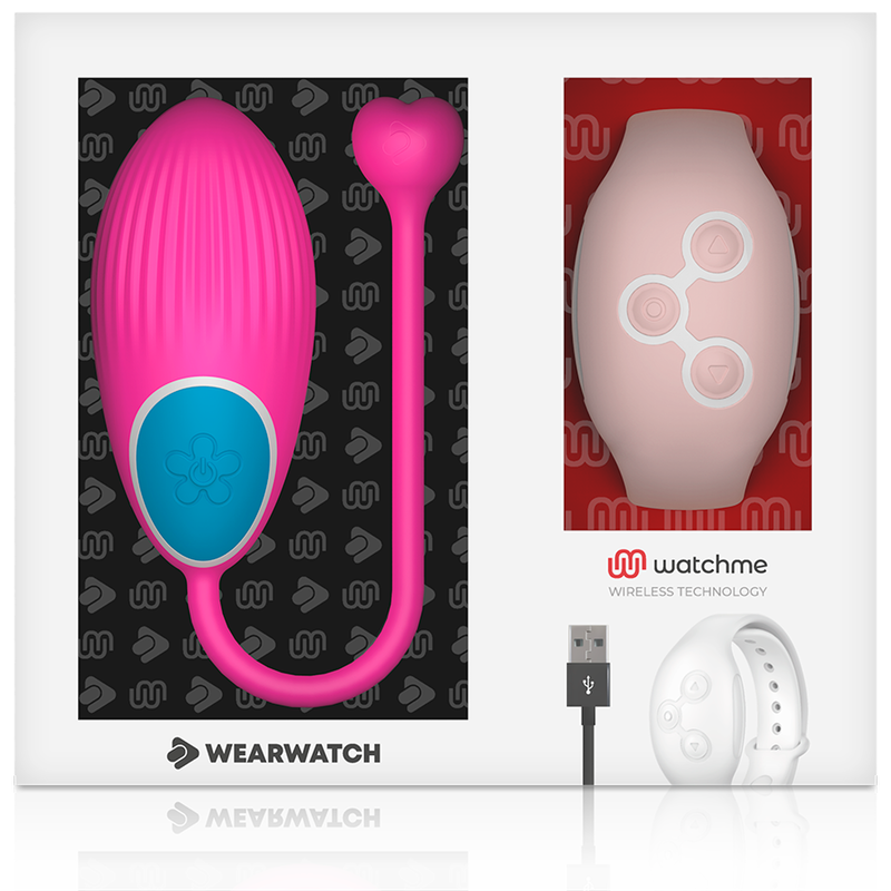 WEARWATCH - WATCHME TECHNOLOGY REMOTE CONTROL EGG FUCHSIA / PINK - Amore24
