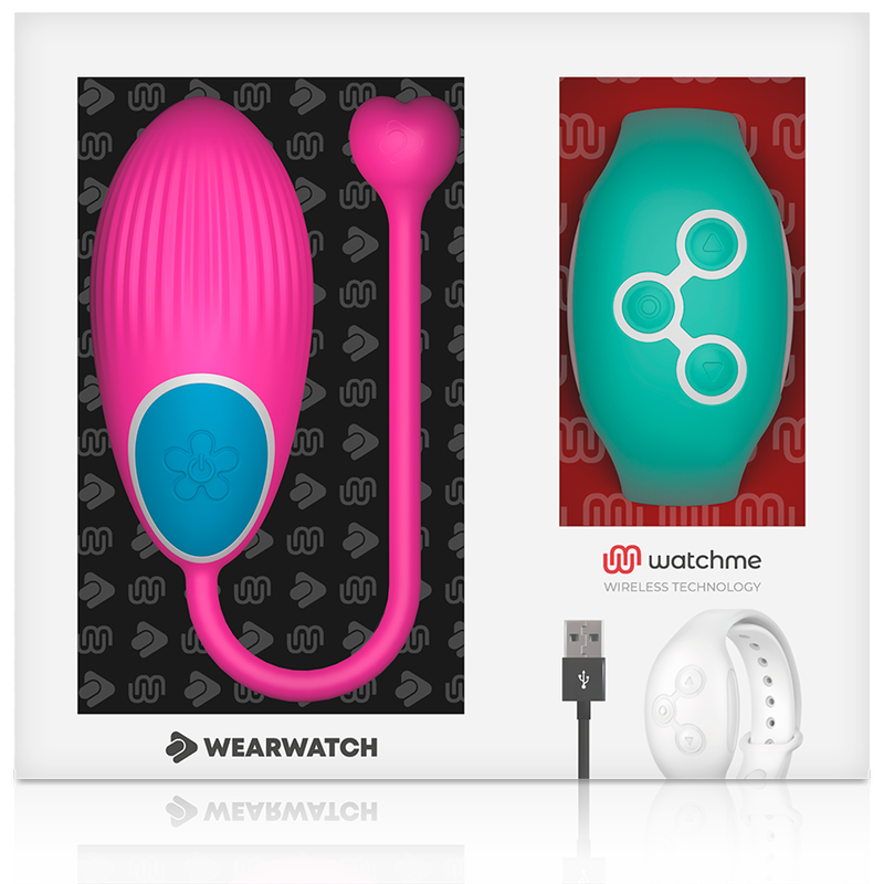 WEARWATCH - WATCHME TECHNOLOGY REMOTE CONTROL EGG FUCHSIA / SEAWATER - Amore24