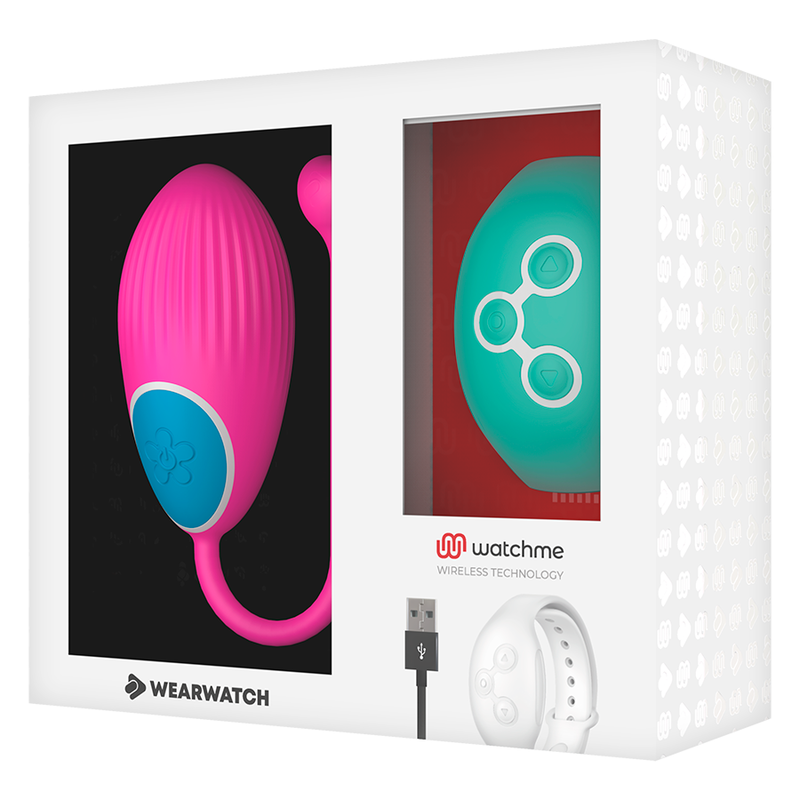 WEARWATCH - WATCHME TECHNOLOGY REMOTE CONTROL EGG FUCHSIA / SEAWATER - Amore24