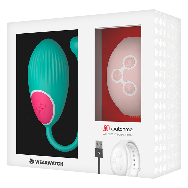 WEARWATCH - WATCHME TECHNOLOGY REMOTE CONTROL EGG SEA WATER / PINK - Amore24