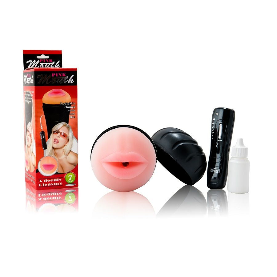 BAILE - MOUTH MASTURBATOR WITH VIBRATOR 7 RHYTHMS - Amore24
