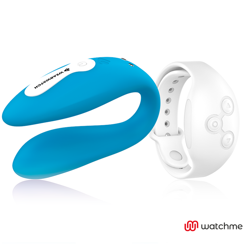 WEARWATCH - WATCHME DUAL TECHNOLOGY VIBRATOR INDIGO/SNOW - Amore24