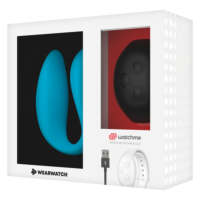 WEARWATCH - WATCHME DUAL TECHNOLOGY VIBRATOR INDIGO / JET - Amore24