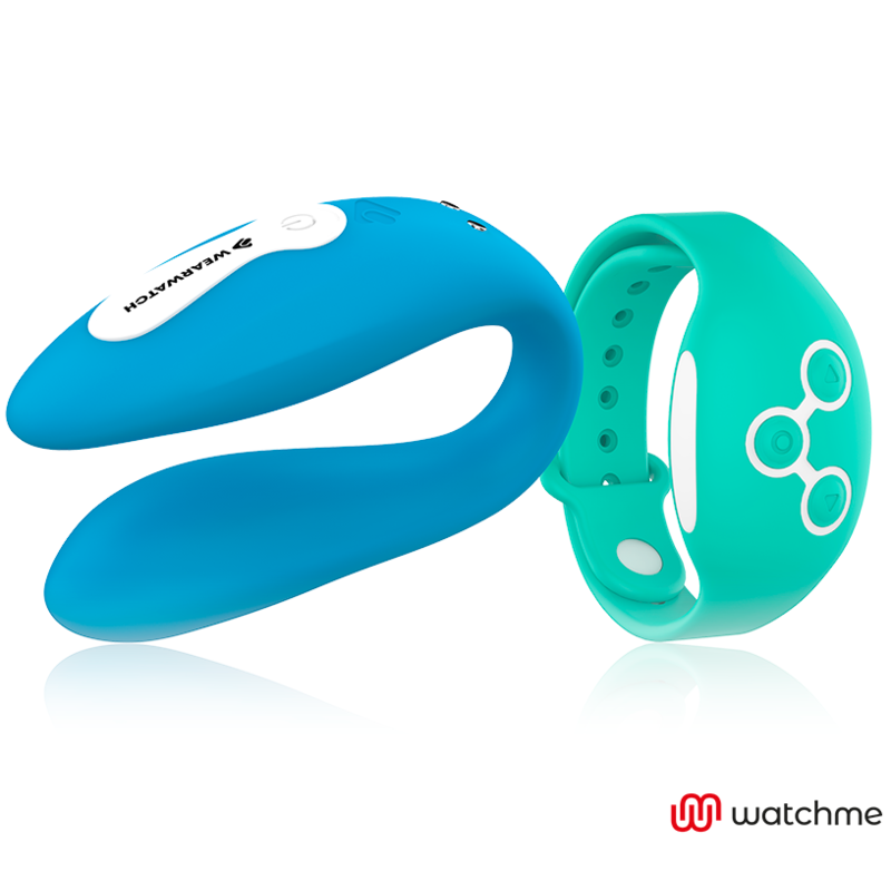 WEARWATCH - DUAL TECHNOLOGY WATCHME VIBRATOR INDIGO/SEAWATER - Amore24