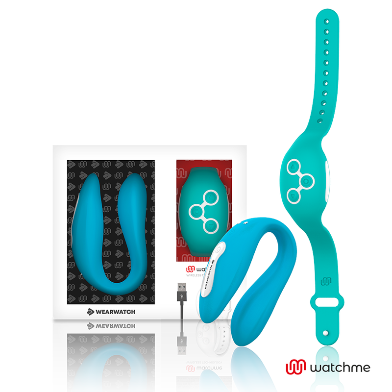 WEARWATCH - DUAL TECHNOLOGY WATCHME VIBRATOR INDIGO/SEAWATER - Amore24