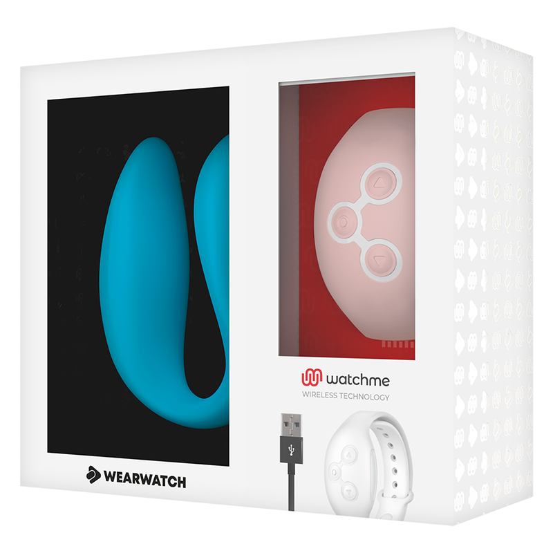 WEARWATCH - WATCHME DUAL TECHNOLOGY VIBRATOR INDIGO / PINK - Amore24