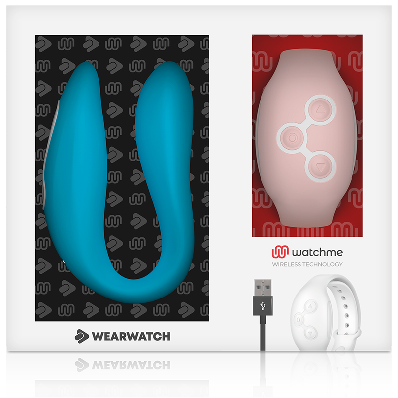 WEARWATCH - WATCHME DUAL TECHNOLOGY VIBRATOR INDIGO / PINK - Amore24