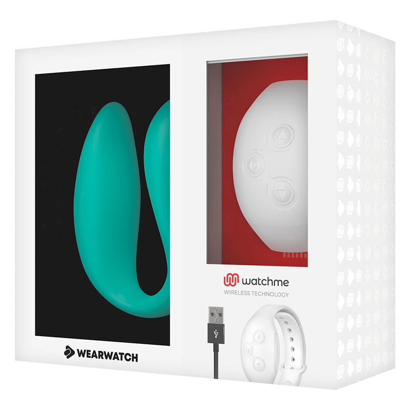 WEARWATCH - DUAL TECHNOLOGY WATCHME VIBRATOR SEAWATER / SNOW - Amore24