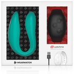 WEARWATCH - DUAL TECHNOLOGY VIBRATOR WATCHME AQUAMARINE / JET - Amore24