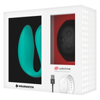 WEARWATCH - DUAL TECHNOLOGY VIBRATOR WATCHME AQUAMARINE / JET - Amore24
