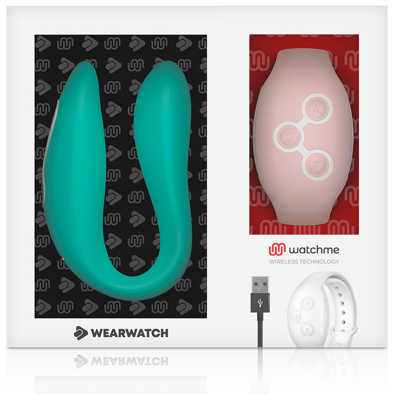 WEARWATCH - WATCHME DUAL TECHNOLOGY VIBRATOR SEA WATER / PINK - Amore24