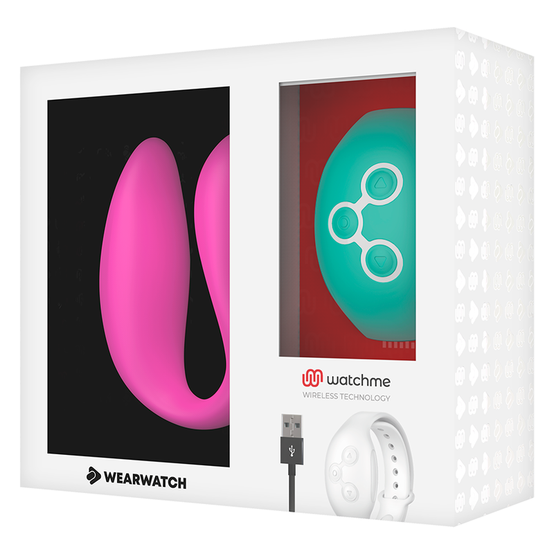 WEARWATCH - DUAL TECHNOLOGY WATCHME VIBRATOR FUCHSIA / SEAWATER - Amore24