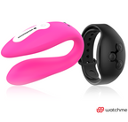 WEARWATCH - WATCHME DUAL TECHNOLOGY VIBRATOR FUCHSIA/AZABACHE - Amore24
