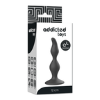 ADDICTED TOYS - ANAL SEXUAL PLUG 12 CM BLACK - Amore24