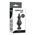 ADDICTED TOYS - ANAL SEXUAL PLUG 13.6 CM BLACK - Amore24