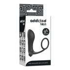 ADDICTED TOYS - VIBRATORY ANAL PLUG WITH PENIS RING - Amore24