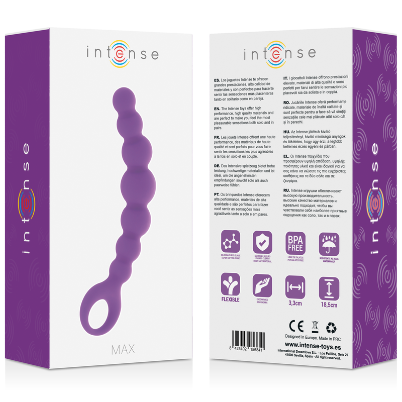 INTENSE - ANAL BEADS MAX LILAC - Amore24