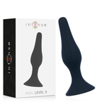 INTENSE - ANAL LEVEL 3 12.5CM BLACK - Amore24