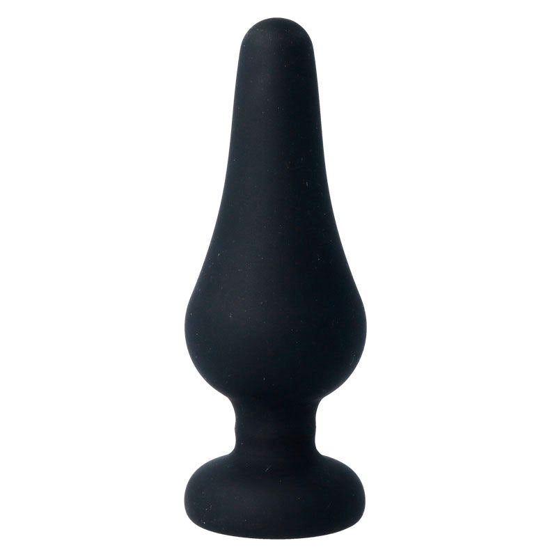 INTENSE - ANAL PLUG PIPO L BLACK SILICONE 13 CM - Amore24