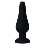 INTENSE - ANAL PLUG PIPO M BLACK SILICONE 11 CM - Amore24