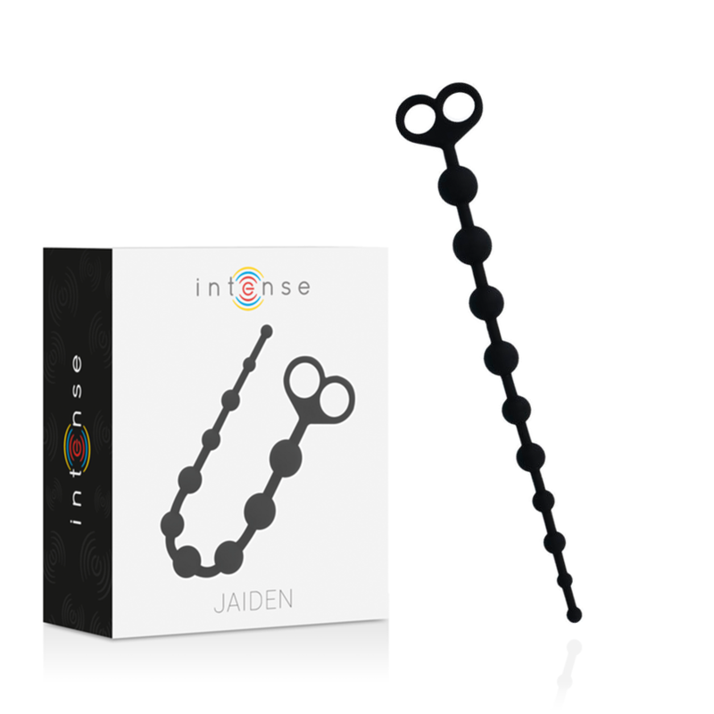 INTENSE - JAIDEN ANAL BEADS BLACK - Amore24