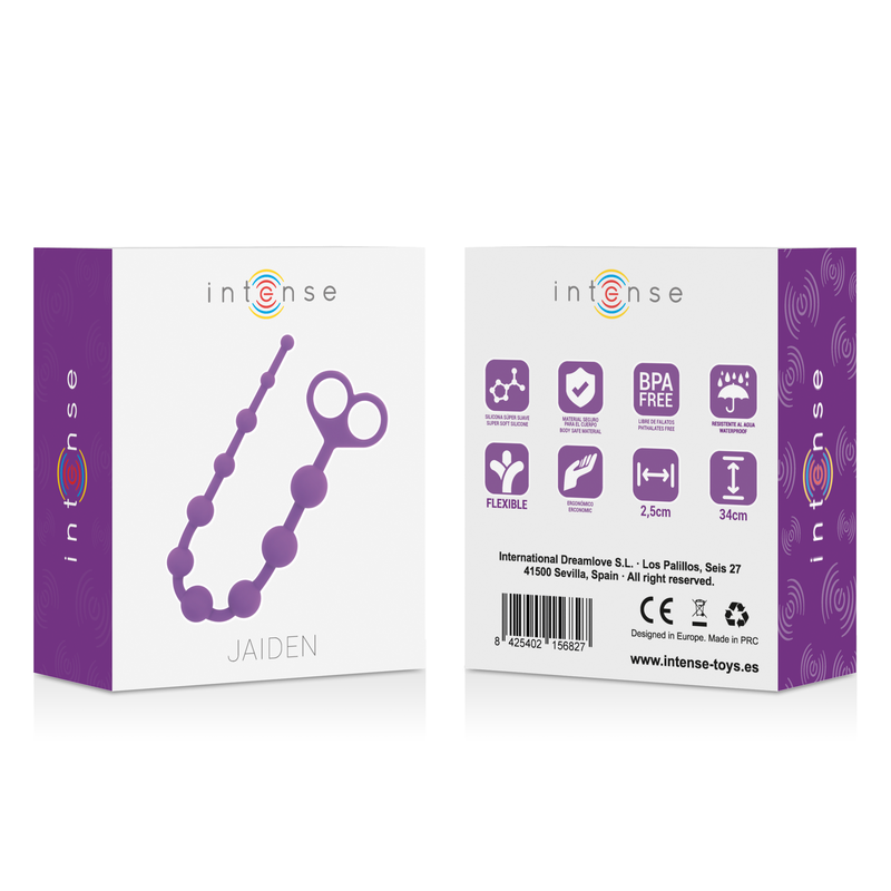 INTENSE - JAIDEN ANAL BEADS LILAC - Amore24