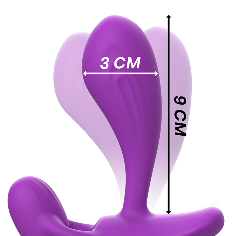 INTENSE - SHELLY PLUG ANAL REMOTE CONTROL PURPLE - Amore24