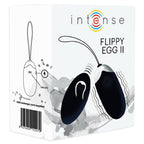 INTENSE - FLIPPY II VIBRATING EGG WITH REMOTE CONTROL BLACK - Amore24